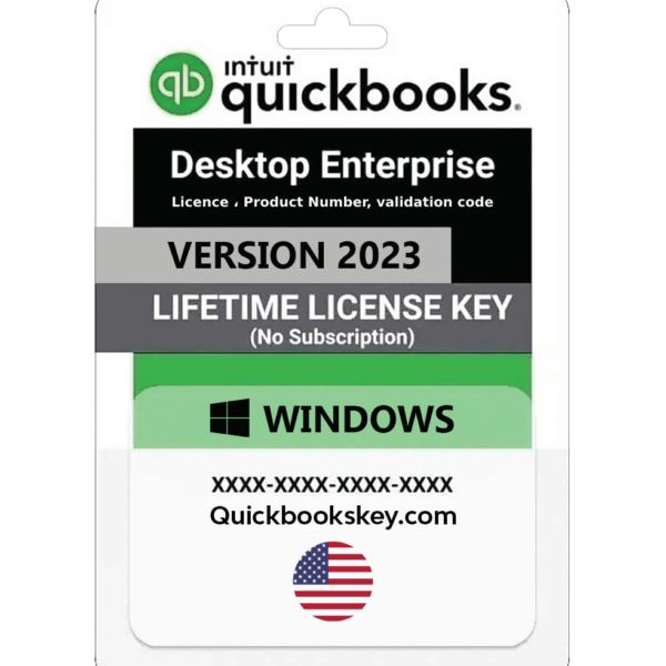 Quickbooks Desktop Enterprise Platinum 2023 With Advanced Inventory 5 Users | Us Version |