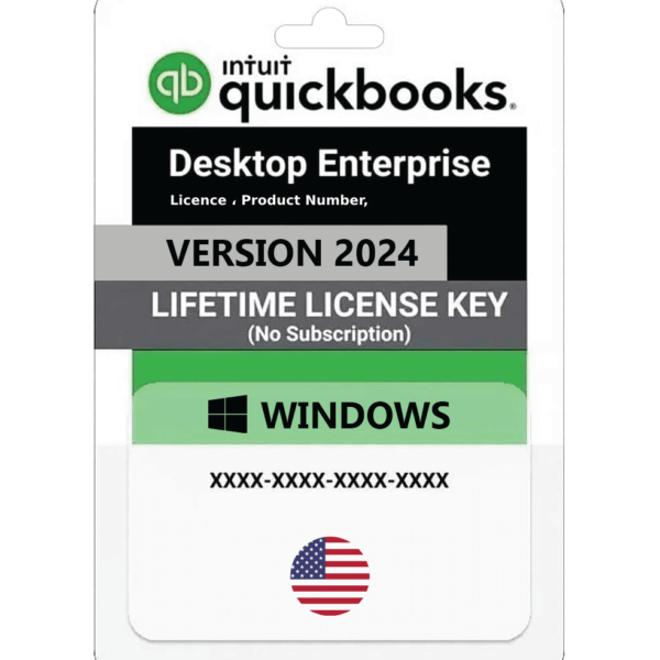 Quickbooks Desktop Enterprise Platinum 2024 With Advanced Inventory | Us Version |