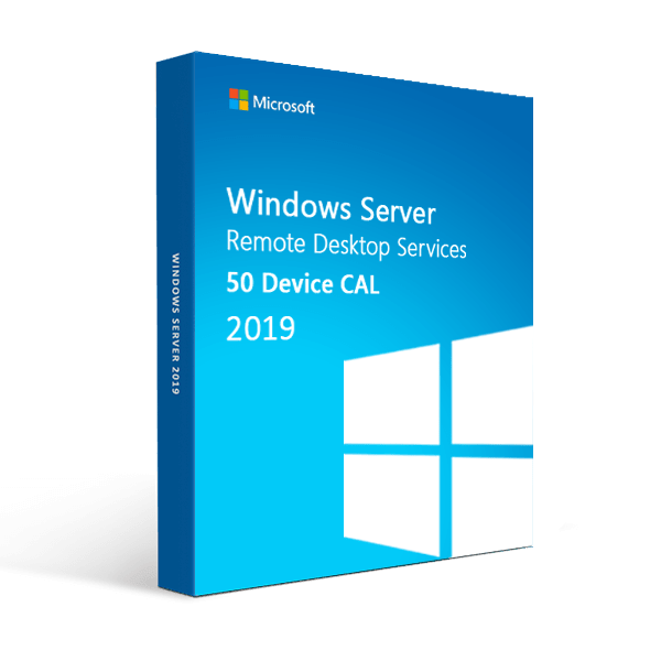 Windows Server 2019 RDS 50 Device CAL Digital License